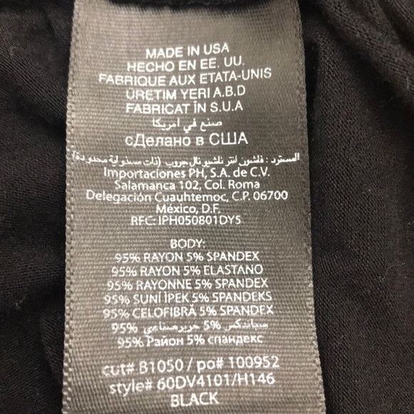 bebe Bodycon One Shoulder Black Mini Dress - Picture 6 of 7